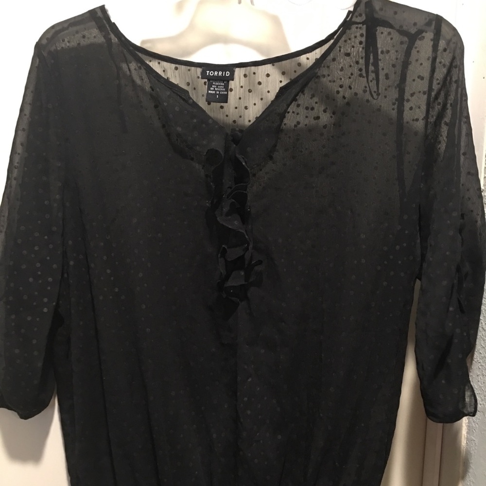 Torrid sheer pants